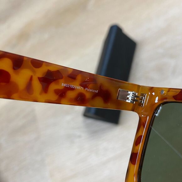 Prive Reaux Polarized Vice‎ City Sunglasses Color Honey Tort - Picture 8 of 10